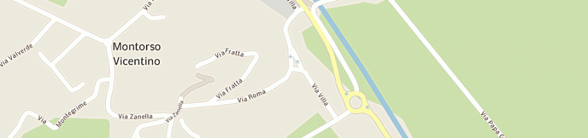 Mappa della impresa abbigliamento arredamento da giorgia di filippozzi maria giulia e f a MONTORSO VICENTINO