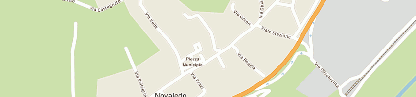 Mappa della impresa coppo trentino srl a NOVALEDO