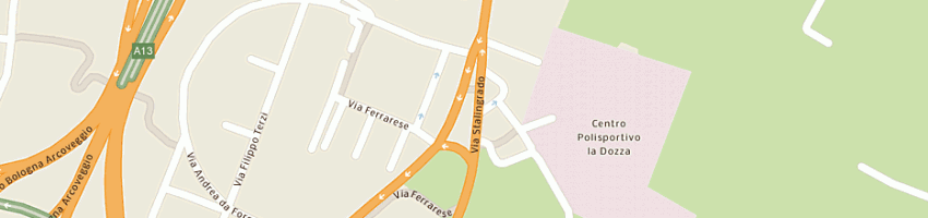 Mappa della impresa hotel maxim (srl) a BOLOGNA