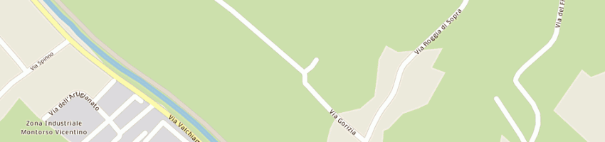 Mappa della impresa danese tannery srl a MONTORSO VICENTINO