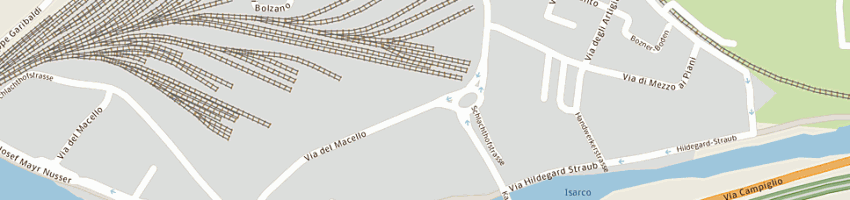 Mappa della impresa werth e werth di werth walter e c sas a BOLZANO
