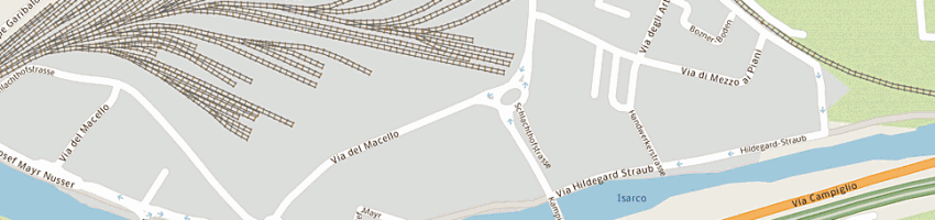 Mappa della impresa noselli fratelli (snc) a BOLZANO