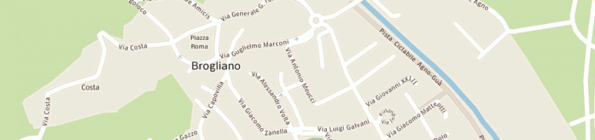 Mappa della impresa effebi di caprin franco a BROGLIANO