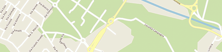 Mappa della impresa complesso strumentale citta' di schio a SCHIO