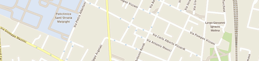 Mappa della impresa west susan jane a BOLOGNA