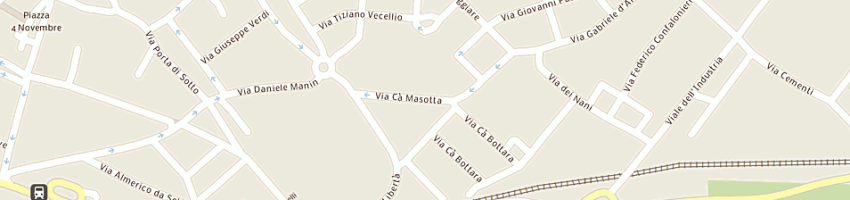 Mappa della impresa pasticceria sbabo ezio e c (snc) a SCHIO