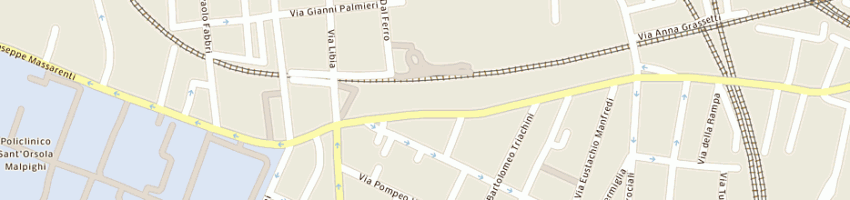 Mappa della impresa massarenti srl a BOLOGNA