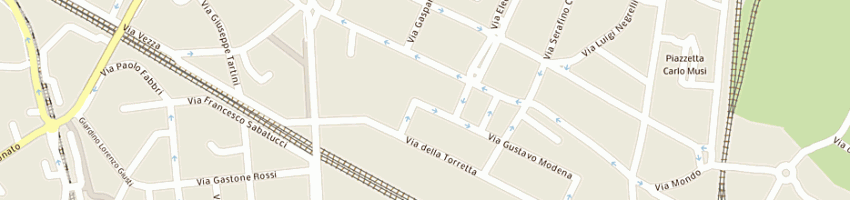 Mappa della impresa g e c bentivogli srl a BOLOGNA