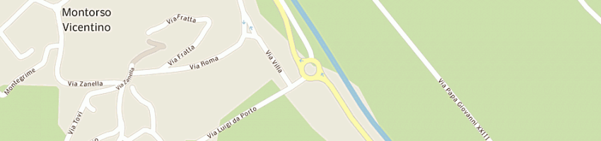 Mappa della impresa banca popolare di verona a MONTORSO VICENTINO