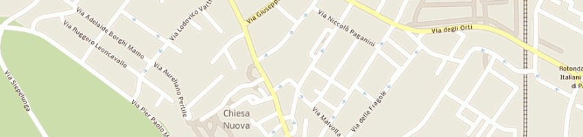 Mappa della impresa bollini carlo alberto di bollini luigi a BOLOGNA