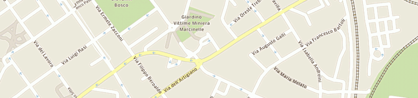 Mappa della impresa tutto ceramiche srl a BOLOGNA