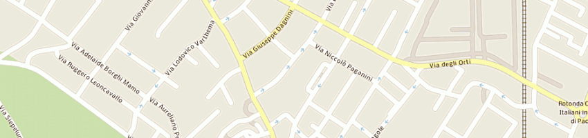 Mappa della impresa fisci rino a BOLOGNA