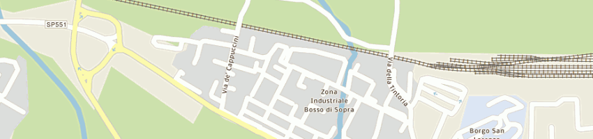 Mappa della impresa pratesi ferro srl a BORGO SAN LORENZO