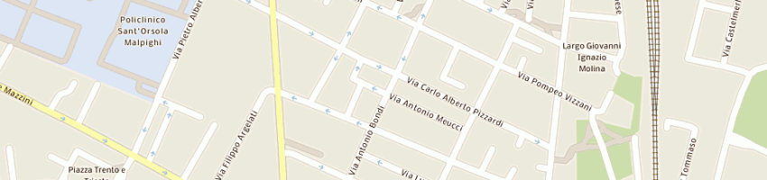 Mappa della impresa bar imperial di abdel fadil shahin a BOLOGNA