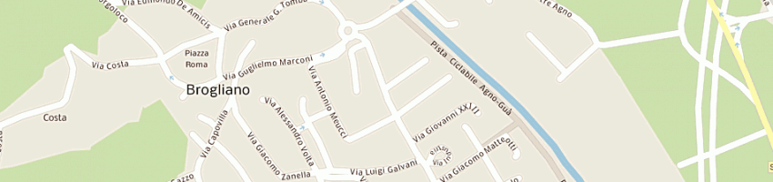 Mappa della impresa lorenzi loris giuseppe a BROGLIANO