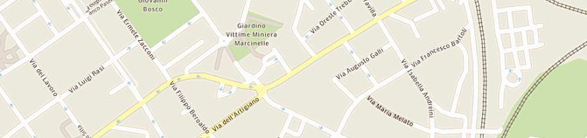 Mappa della impresa biagetti arredamenti (sas) a BOLOGNA