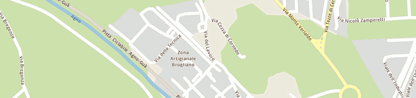 Mappa della impresa cmpdi pieropan giovanni a BROGLIANO