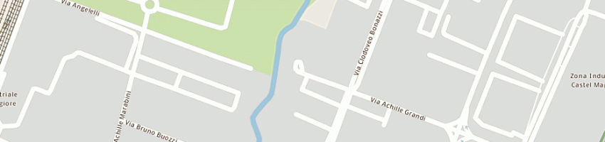 Mappa della impresa amalind spa a CASTEL MAGGIORE