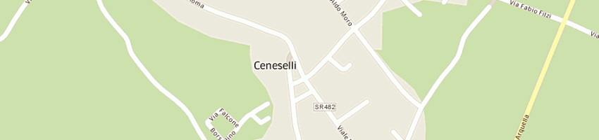 Mappa della impresa manzalini daniele a CENESELLI
