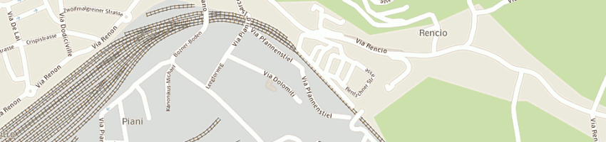Mappa della impresa hofer paul e c (sas) a BOLZANO
