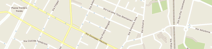 Mappa della impresa initel srl a BOLOGNA