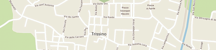 Mappa della impresa birreria all'orchidea snc di nicoletti l g e f a TRISSINO