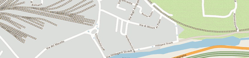 Mappa della impresa carrozzeria andriollo a BOLZANO
