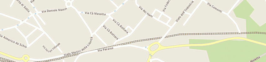 Mappa della impresa zini ivan a SCHIO