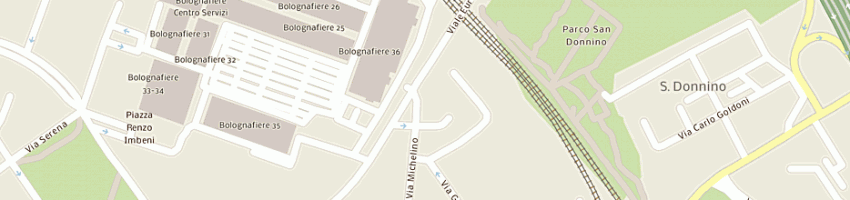 Mappa della impresa unionfotocenter sas a BOLOGNA