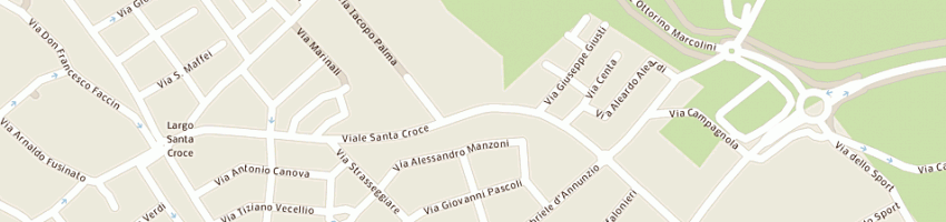 Mappa della impresa onoranze funebri s croce sas di ruaro angelo e c a SCHIO