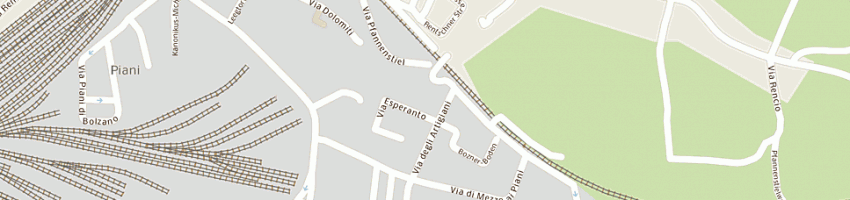 Mappa della impresa catering service di vettorato roberto a BOLZANO
