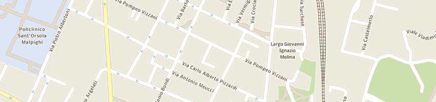 Mappa della impresa civollani gianni e c a BOLOGNA