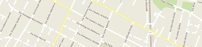 Mappa della impresa zanetti renato a BOLOGNA