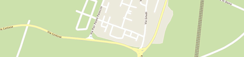Mappa della impresa diegoli snc di gianni diegoli e c a SAN GIORGIO DI PIANO