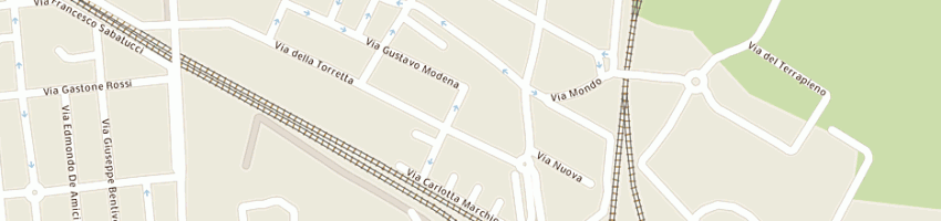 Mappa della impresa dalfi societa' in nome collettivo di alfonso dalfiume e c a BOLOGNA