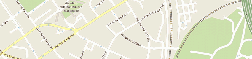 Mappa della impresa erboristeria di cascione maria luisa a BOLOGNA