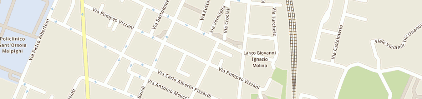 Mappa della impresa emilfon sas di gaddi mario e c a BOLOGNA