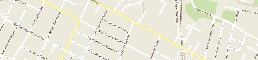 Mappa della impresa casa del guardaroba di alberti sergio e c snc a BOLOGNA