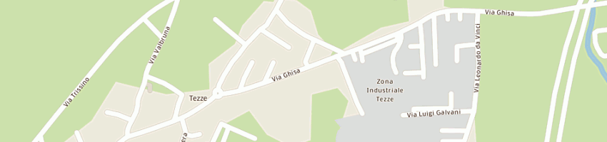 Mappa della impresa la bruna (srl) a ARZIGNANO