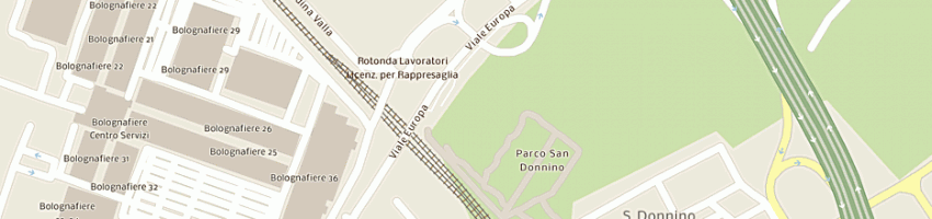 Mappa della impresa hollywood da nello snc a BOLOGNA