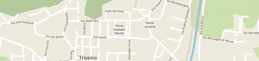 Mappa della impresa hair creations di randon roberta e c (sas) a TRISSINO