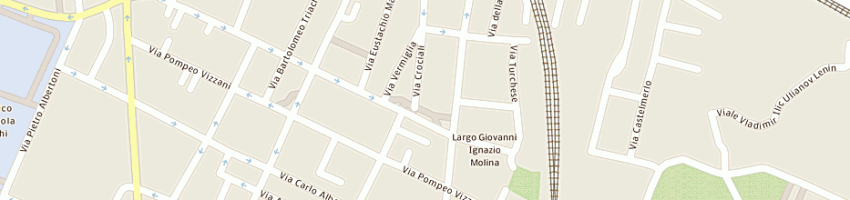 Mappa della impresa lucarelli marisa a BOLOGNA