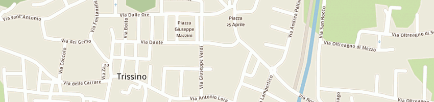Mappa della impresa ghiba snc a TRISSINO