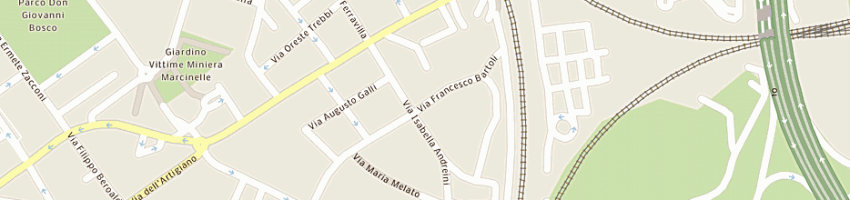 Mappa della impresa file di manieri vito a BOLOGNA