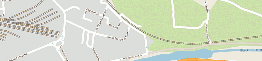 Mappa della impresa muzzana fratelli snc a BOLZANO
