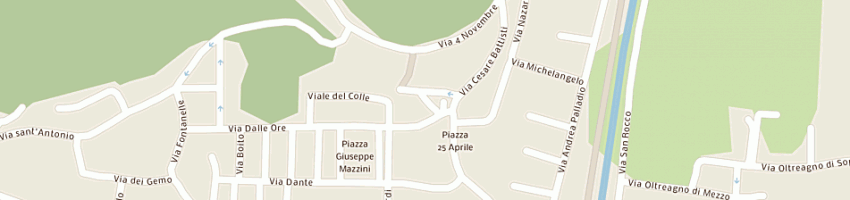 Mappa della impresa studio tecnico associato geom piana e pellegrino a TRISSINO