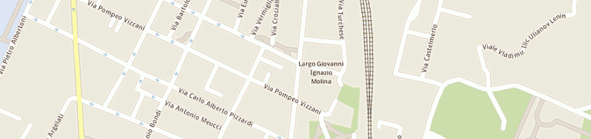 Mappa della impresa benghi iliana a BOLOGNA