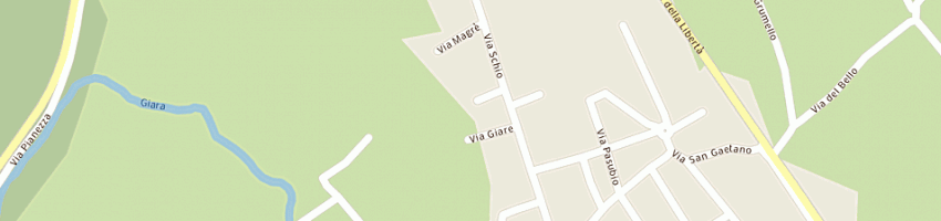 Mappa della impresa dosio claudio a SAN VITO DI LEGUZZANO