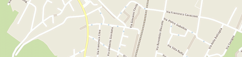 Mappa della impresa virgili antonella a BOLOGNA