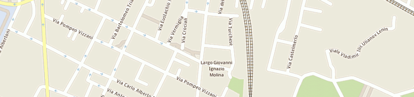 Mappa della impresa azzurra service srl a BOLOGNA